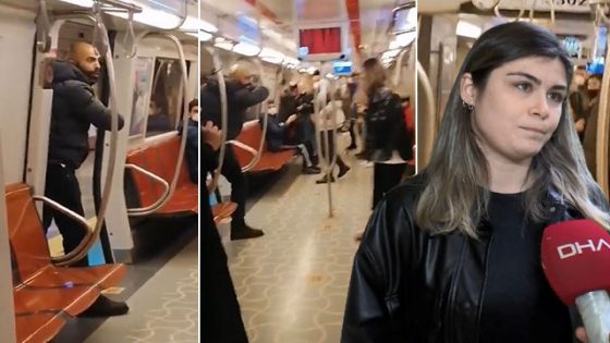 تعرض امرأة لهجـ .ـوم في مترو أنفاق في اسطنبول