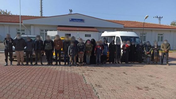 ضبط 27 مهاجراً غير شرعي في غازي عنتاب