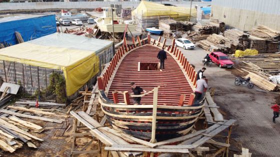 مركز بناء الأسطول العثماني يعود للعمل من جديد في تركيا