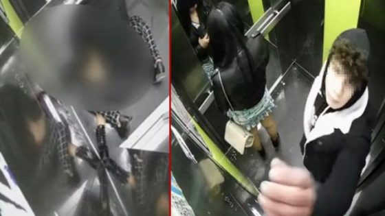 السلطات التركية تعـ .ـتقل شاب أجنبي حاول التـ .ـحرش بفتاة في المصعد بولاية إسطنبول (فيديو)