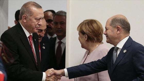 تشمل القضايا الدولية… “أردوغان” والمستشار الألماني يبحثان العلاقات