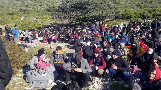 بينهم عشرات السوريين.. القبـ .ـض على 492 مهاجراً غير شرعي في إزمير