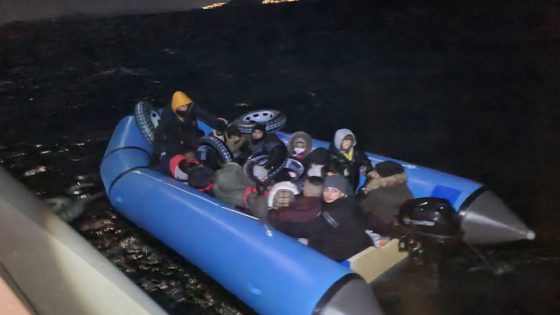 إنقاذ 20 مهاجرا غير شرعي في بودروم