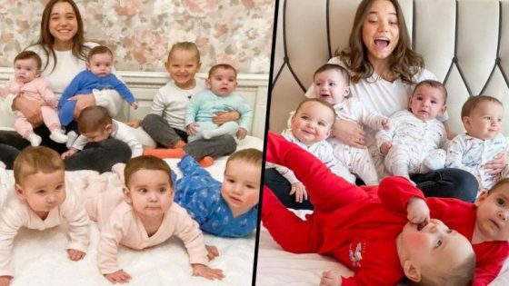 قصة روسية عمرها 23 عاما تنجب 11 طفلا: تخطط لإنجاب 105 آخرين