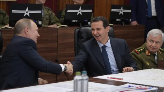 بشار الأسد وبوتين