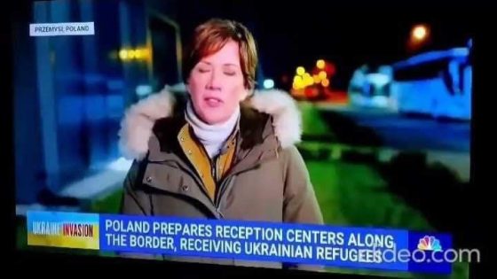 هؤلاء ليسوا سوريين.. حملة استنكار ضد مراسلة NBC بعد تصريحاتها عن اللاجئين الأوكرانيين
