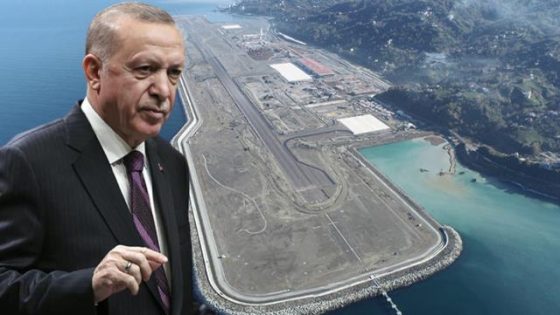 بجهود الرئيس أردوغان.. بدء الرحلات التجريبية على ثاني مطار يبنى على ملء البحر في تركيا (فيديو)