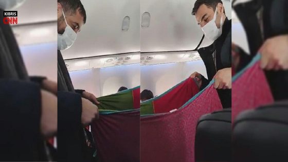بالفيديو: ركاب طائرة يتولون تسلية طفل رضيع بدلاً من أمه