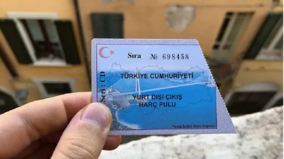كم تبلغ رسوم المغادرة في تركيا؟