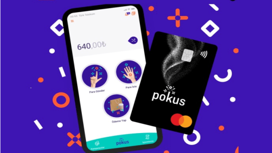 نظام كرت POKUS الجديد لدفع وتحويل الأموال عبر الإنترنت في تركيا