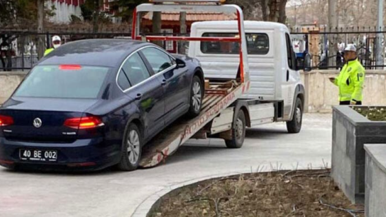 محكمة تركية تحجز سيارة للبلدية في ولاية “قريشهير” لسبب غير متوقع