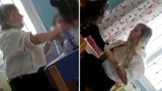 معلمة روضة تركية تطعم الطلاب طعامهم بالقوة وتعاملهم بشكل فظ في ولاية مرسين (فيديو)