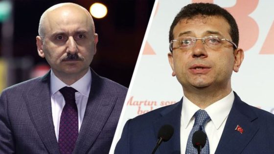 وزير النقل التركي يرفع دعوى بحق إمام أوغلو ويطالبه بتعويض قدره 250 ألف ليرة