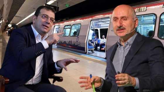وزير النقل التركي وأكرم إمام أوغلو رئيس بلدية اسطنبول