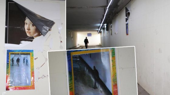 يتم التقاط الصور من كاميرات المراقبة وتوزيعها على الجدران.. بلدية تركية تقوم بأمر غير مسبوق…!!