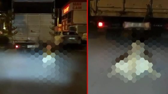 بالفيديو: سائق يربط كلبة مريضة في الجزء الخلفي من شاحنته ويسير في الطرقات في ولاية أنطاليا