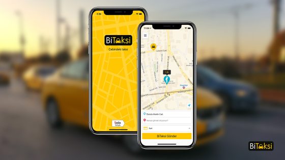 تطبيق التاكسي BiTaksi في تركيا