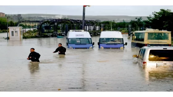 بعد حدوث الفيضانات..هذا هو حجم الخسائر والأضرار في ولاية أنقرة