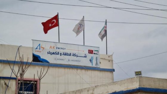 شركة الكهرباء التركية في الشمال السوري