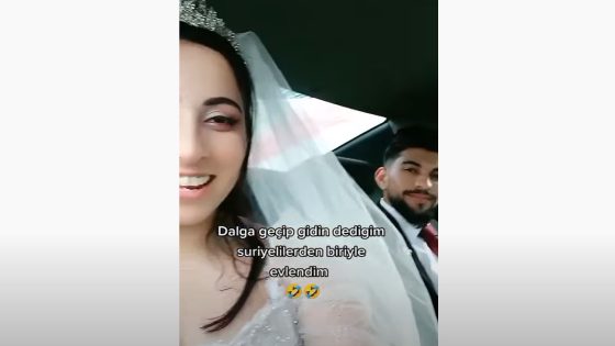 فيديو متداول.. فتاة تركية طالبت بترحيل السوريين تتزوج من شاب سوري (شاهد)