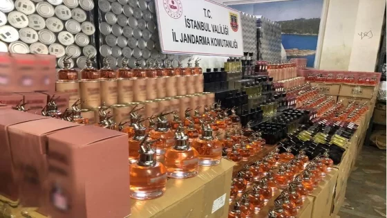 ضبط 50 ألف زجاجة عطر مزيفة في ولاية إسطنبول
