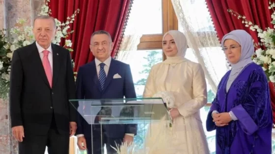 بحضور الرئيس أردوغان إقامة حفل زفاف فؤاد اقطاي