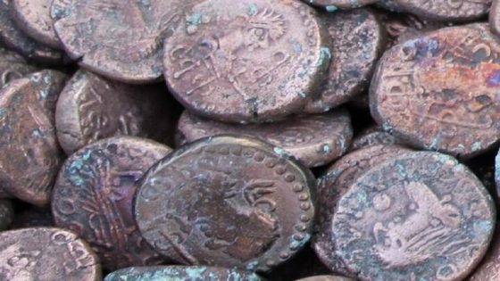 يعود إلى القرن السادس الميلادي… العثور في شبه جزيرة تامان الروسية على كنز من العملات المعدنية