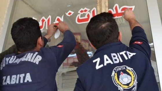 سباق بين بلديات الـ CHP لإغلاق المحلات الأجنبية وخاصة العربية