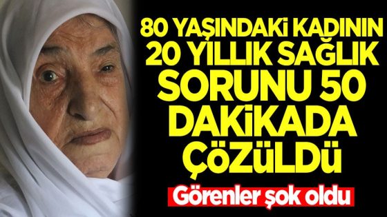 مسنة تركية بعمر 85 عاما تعاني من مرض خبيث منذ 20 عام و تشفى منه خلال 50 دقيقة!!