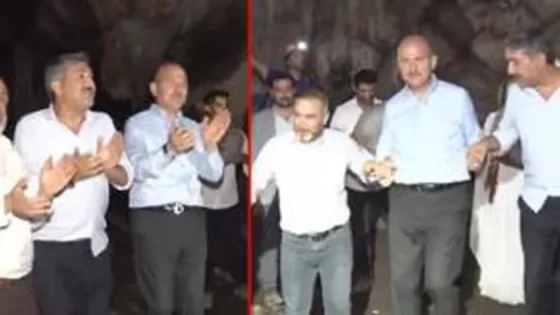 الوزير سليمان صويلو يرقص في إحدى الحفلات الشعبية في ولاية ديار بكر (فيديو)