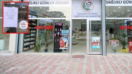 صيدلي تركي يعلق لافتة على مدخل صيدليته تخلق جدلا واسعا في تركيا