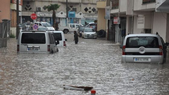 عاجل: وفاة إمرأة جراء الفيضانات التي اجتاحت ولاية مرسين