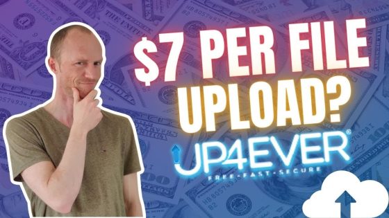 موقع”Up4ever” لربح المال من رفع الفيديوهات والصور!
