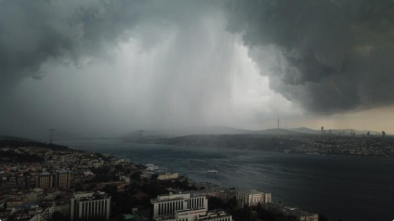تحذير عاجل من الأرصاد الجوية التركية لولاية اسطنبول