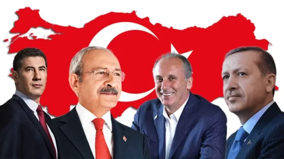 مرشحي الرئاسة التركية لعام 2023 (أردوغان وإنجة وكليجدار أوغلو وأوغان)