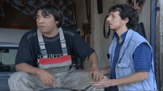 مشهد من مسلسل "بكرا أحلى" يجمع محمد أوسو وأيمن رضا