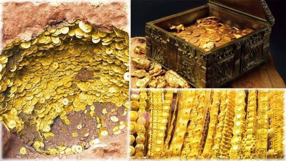 صدفة غير متوقعة تقود دولة عربية للعثور على كنز ذهبي يعود للعصر الاموي بين انقاض مبنى تاريخي