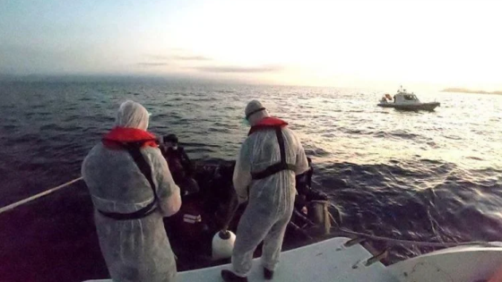 إنقاذ 11 مهاجر من موت محقق في بحر إيجه