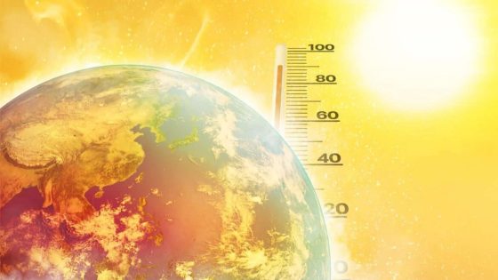 ارتفاع درجات حرارة الأرض الغليان