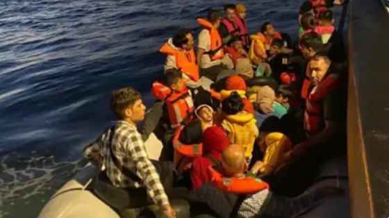 ضبط 71 مهاجر قبالة سواحل إزمير