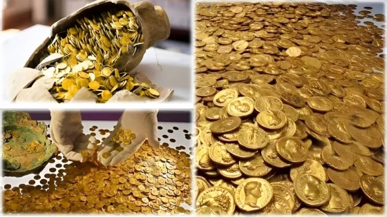 مليئة بالقطع الذهبية.. اكتشاف كنز ضخم في سوريا يعود إلى العصر الأموي.. فيديو