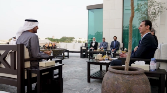 دعوات لاعتقال بشار الأسد خلال مشاركته بمؤتمر في الإمارات
