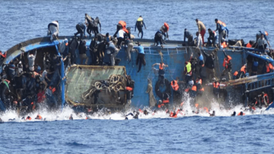 بينهم سوريين.. تقرير منظمات حقوق الإنسان حول حادث غرق سفينة ويطالب بتحقيق شامل