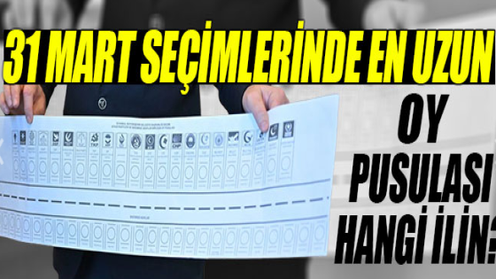 لأول مرة في تاريخ تركيا… أطول بطاقة إقتراع في إسطنبول (صور)