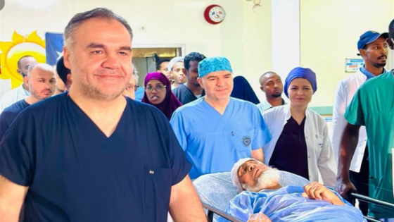 أول عملية جراحة قلب مفتوح في مستشفى رجب طيب أردوغان بمقديشو