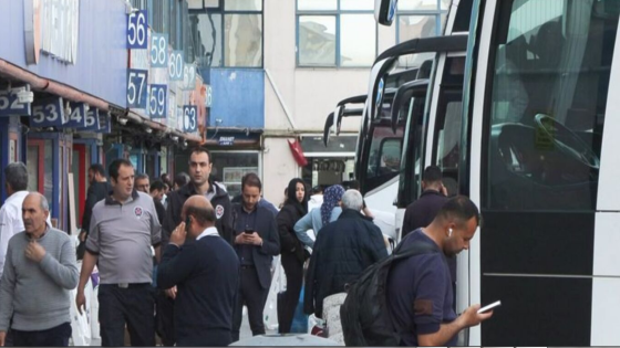 انطلاق نشاط ما قبل العطلة محطة الحافلات في بيرم باشا مع اقتراب نهاية شهر رمضان (صور)