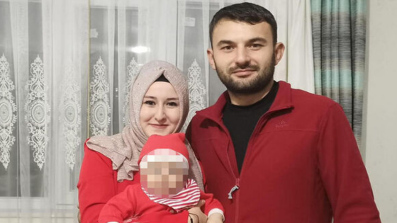 شاب تركي يقتل زوجته بطريقة مروعة والسبب! (صور)