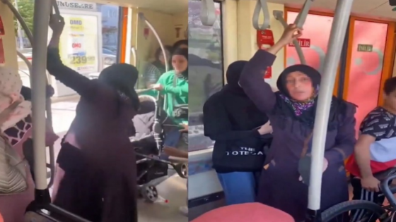 توقيف إمرأة سورية في إسكي شهير بتهمة “الكراهية” بعد طردها من الترام (فيديو)