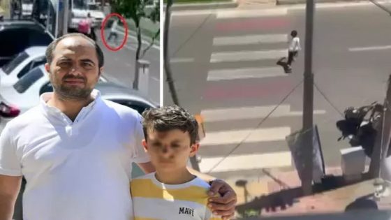 لحظات تحبس الأنفاس… حادث مروري يصادف تصوير أب لابنه في أنطاليا (فيديو)